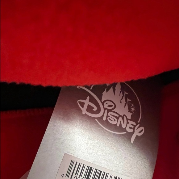 Disney Black and Red Mickey Mouse Hat and Mittens - Picture 2 of 2